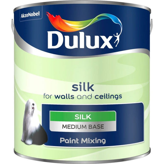 Dulux Colour Mixing Silk Base 2.5L Medium