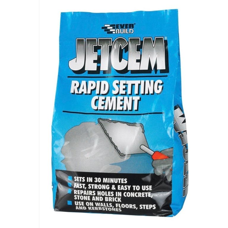 Everbuild Jetcem Rapid Setting Cement 3kg