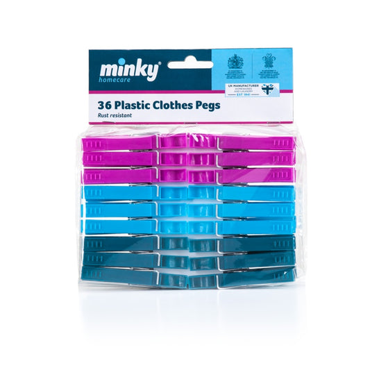Chevilles en plastique à ressort Minky 7,5 x 1,5 x 1 cm