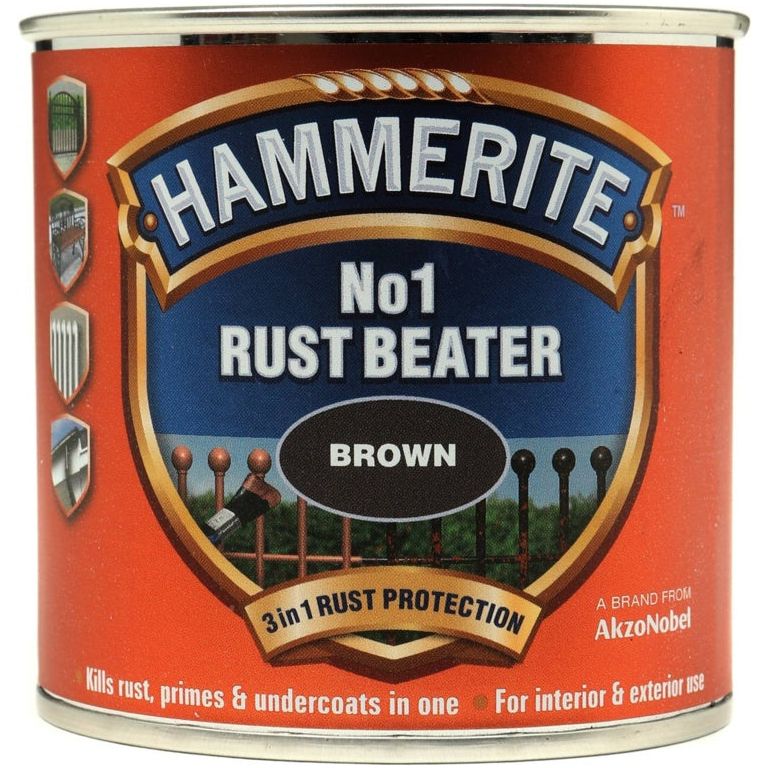 Hammerite No.1 Rustbeater 250ml Marrón