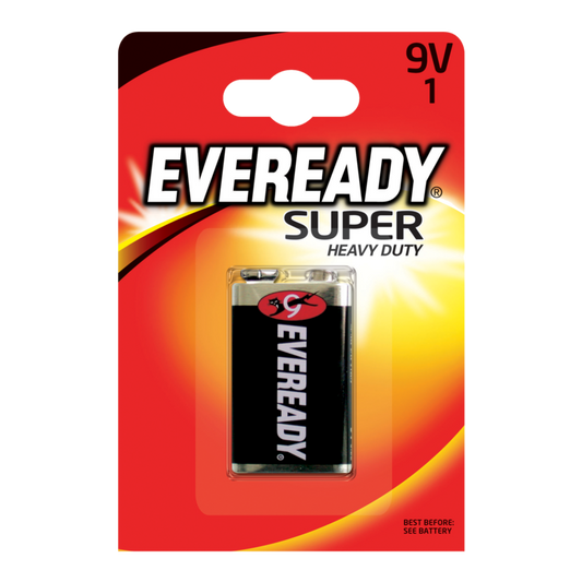 Batterie ultra résistante Eveready 9V