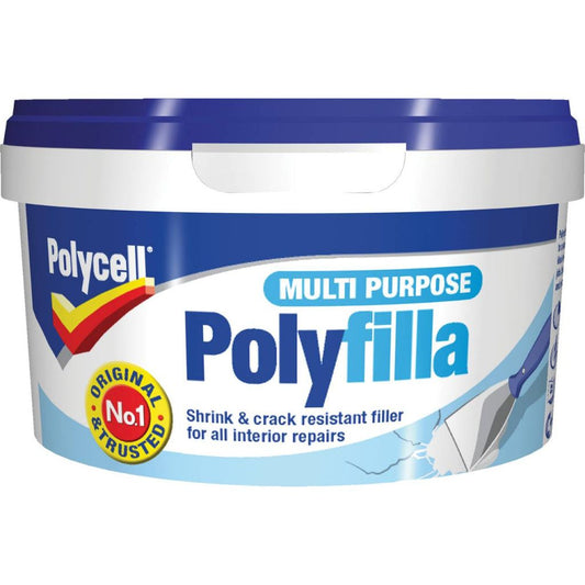 Polycell Polyfilla Relleno premezclado multiusos, bote de 600 g
