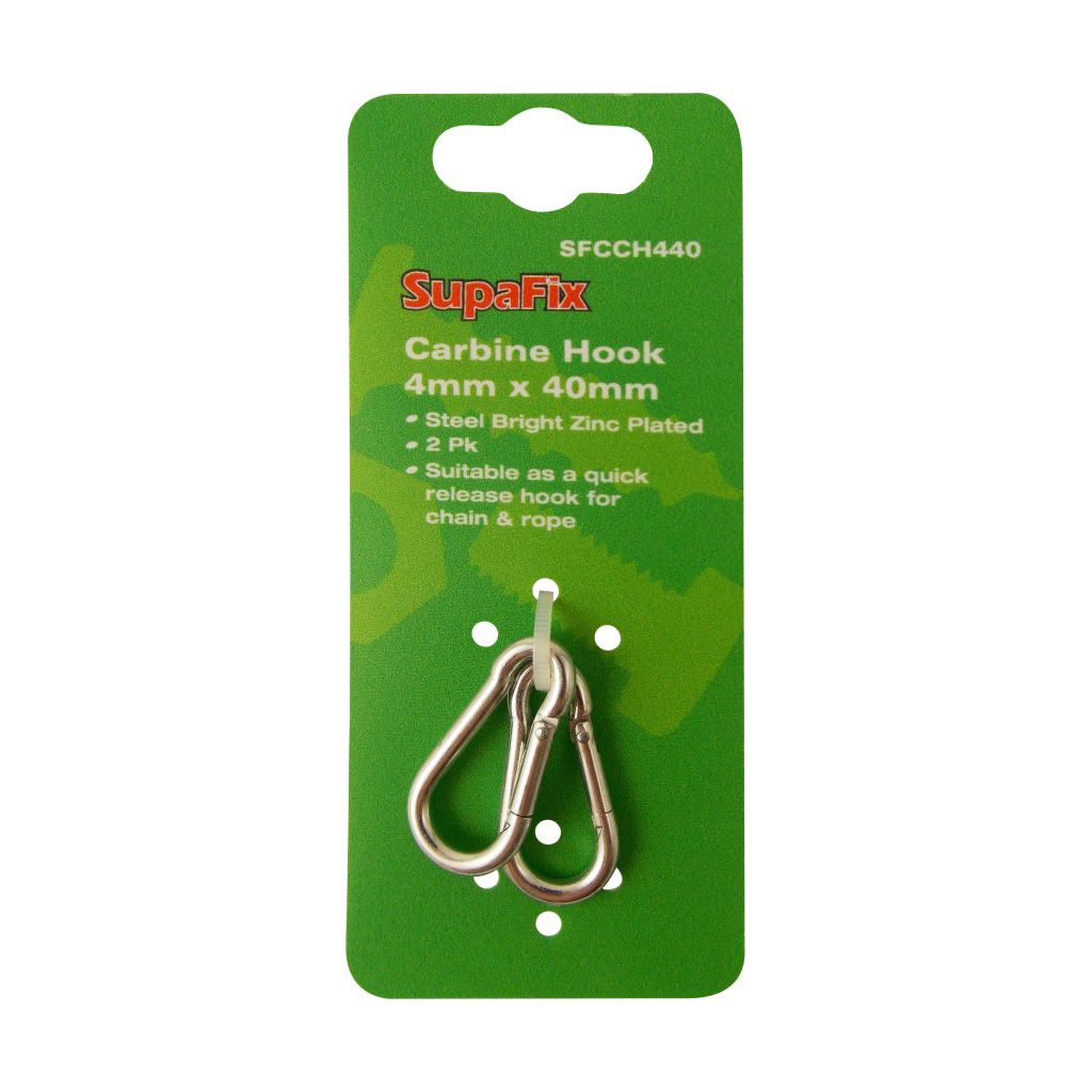 SupaFix Carbine Hook Pack 2 4x40mm