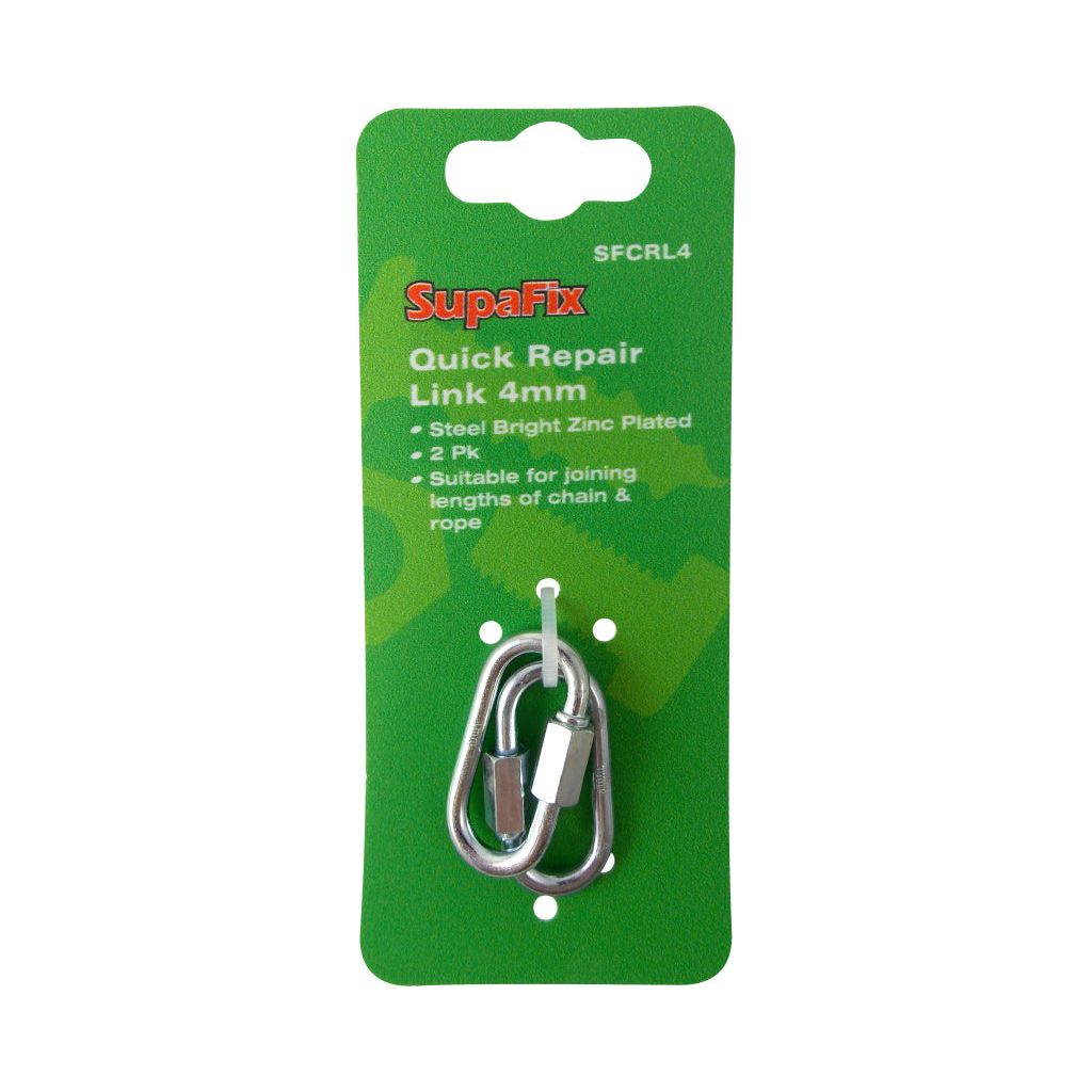 SupaFix Quick Repair Links Pack 2 4mm