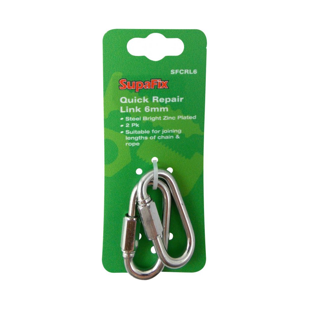 SupaFix Quick Repair Links Pack 2 6mm