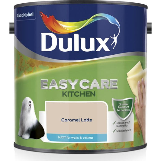 Dulux Easycare Kitchen Matt 2.5L Caramel Latte