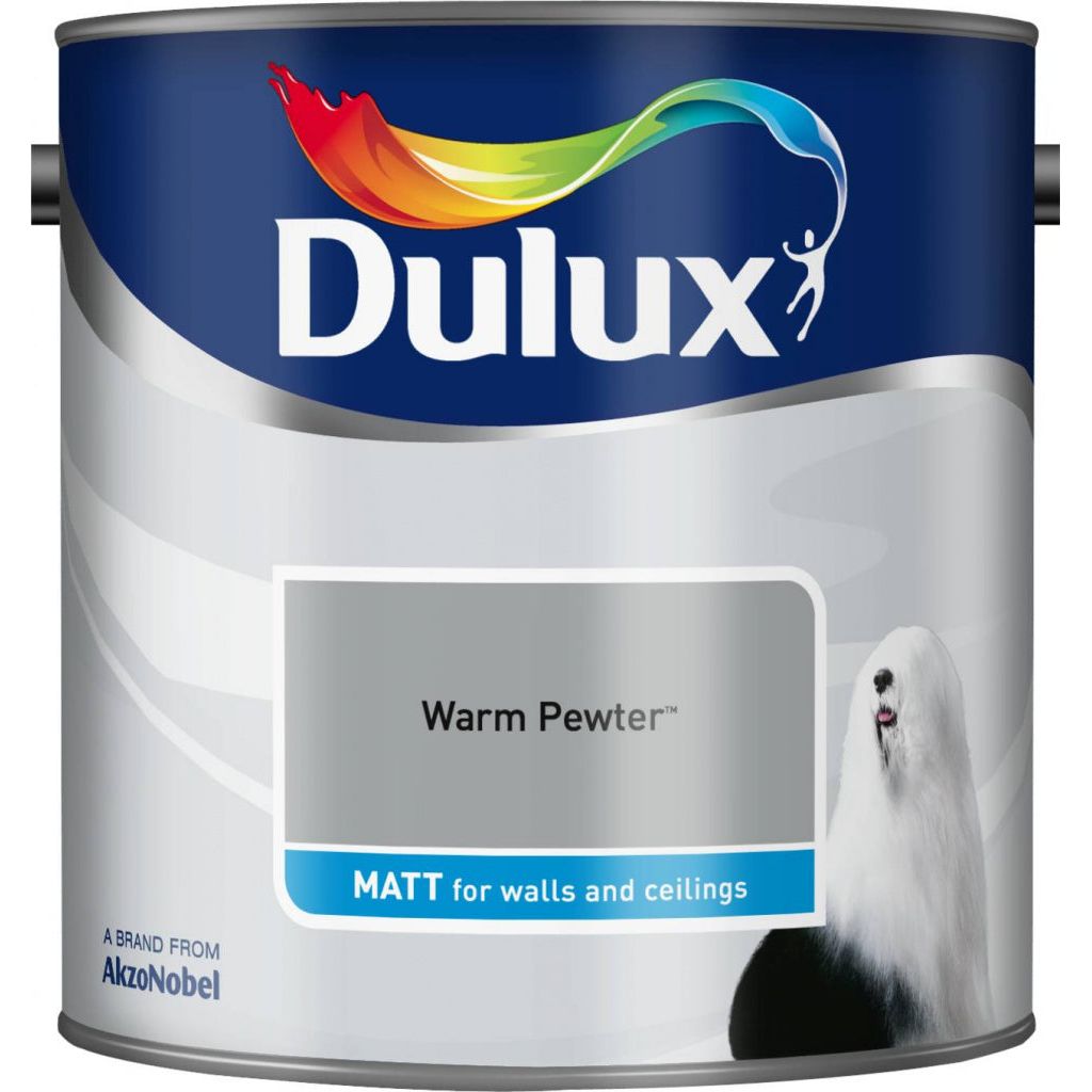 Dulux Matt 2.5L Warm Pewter