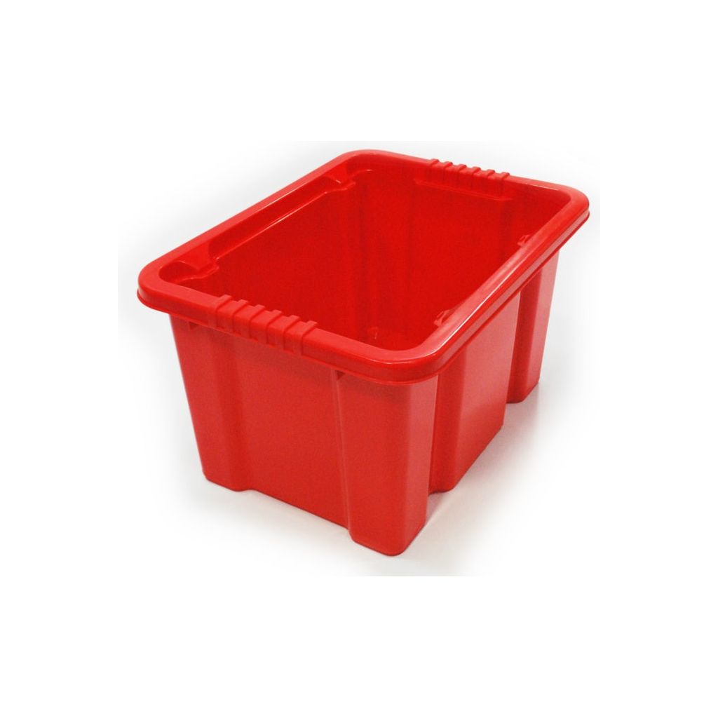 Boîte de Rangement TML Rouge 24L