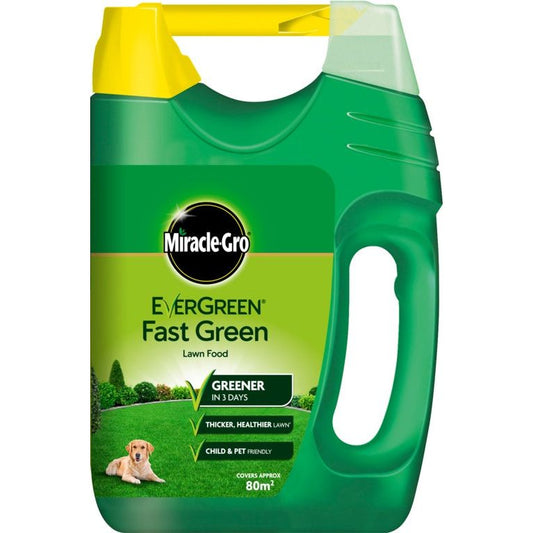 Esparcidor Miracle-Gro® Evergreen Fast Green 80m2
