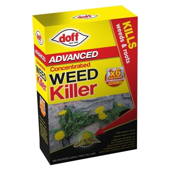 Doff Advanced Concentrated Weedkiller 6 Sachet