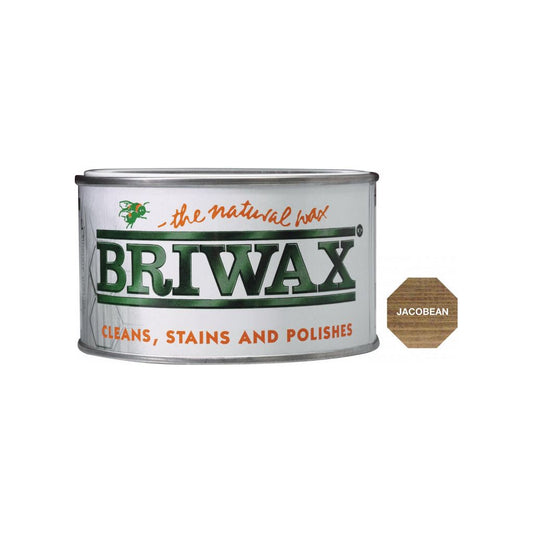 Briwax Natural Wax 400g Jacobean