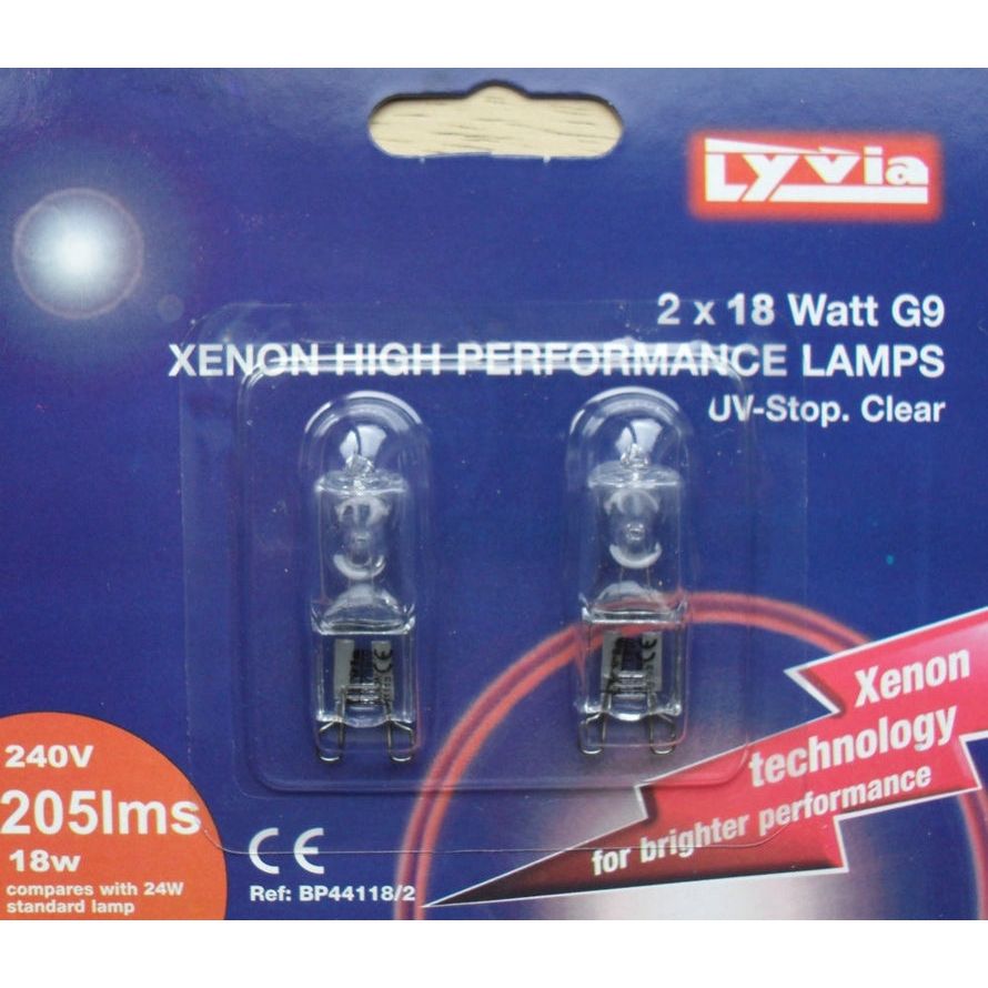 Lyvia G9 Xenon Twin Pack 18w