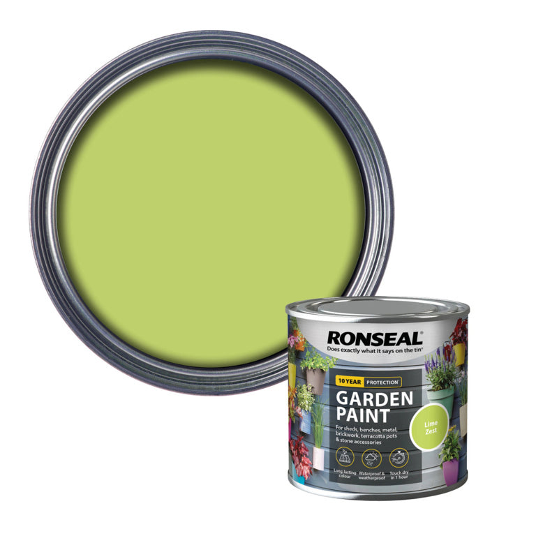 Peinture de jardin Ronseal 250 ml Zeste de citron vert