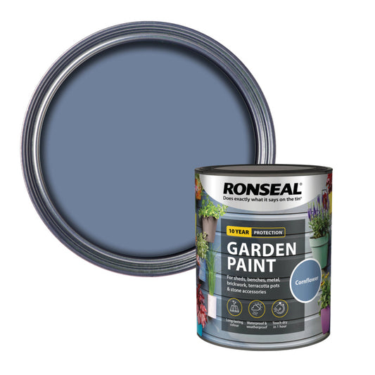 Peinture de jardin Ronseal 750 ml Bleuet