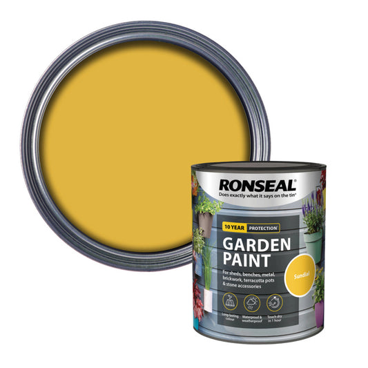 Ronseal Garden Paint 750ml Sundial