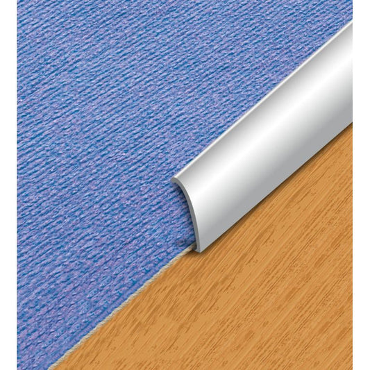Borde de alfombra de suelo de aluminio SupaDec 30x900 mm