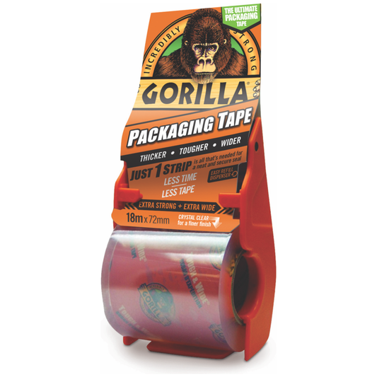 Gorilla Packaging Tape Dispenser 18m