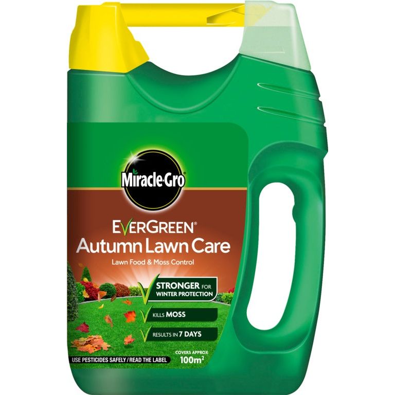 Esparcidor Miracle-Gro® Evergreen Autumn Lawn Care 100m2