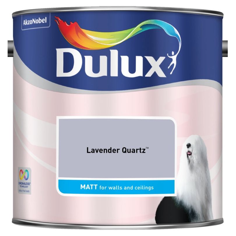 Dulux Mate 2.5L Lavanda Cuarzo