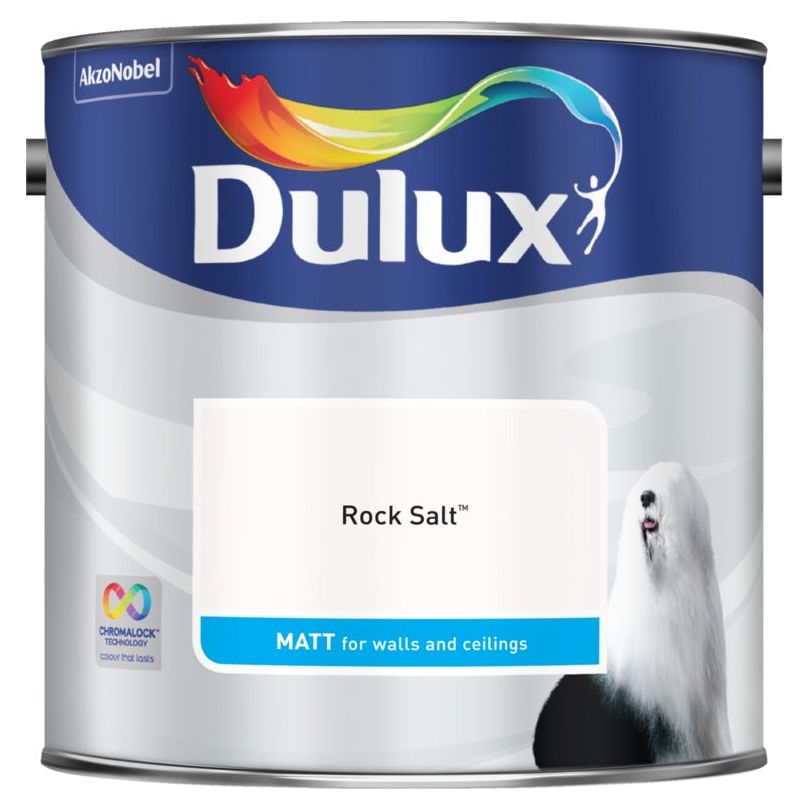 Dulux Matt 2.5L Rock Salt
