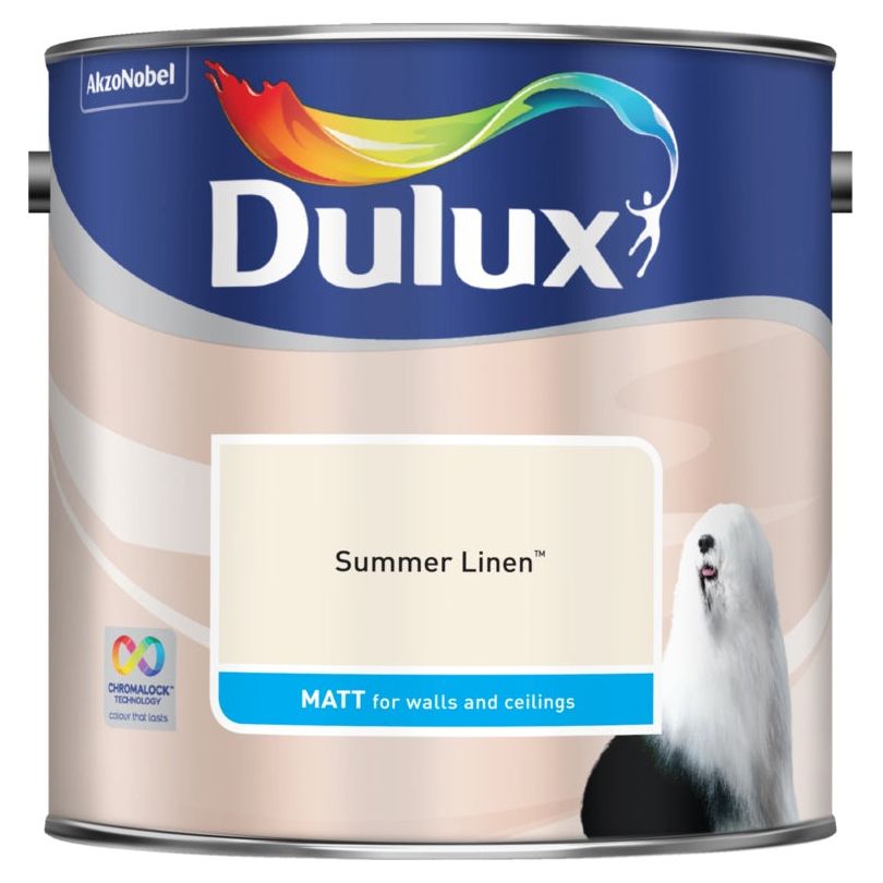 Dulux Matt 2.5L Summer Linen