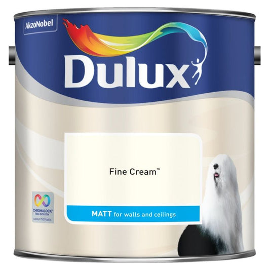 Dulux Matt 2.5L Fine Cream