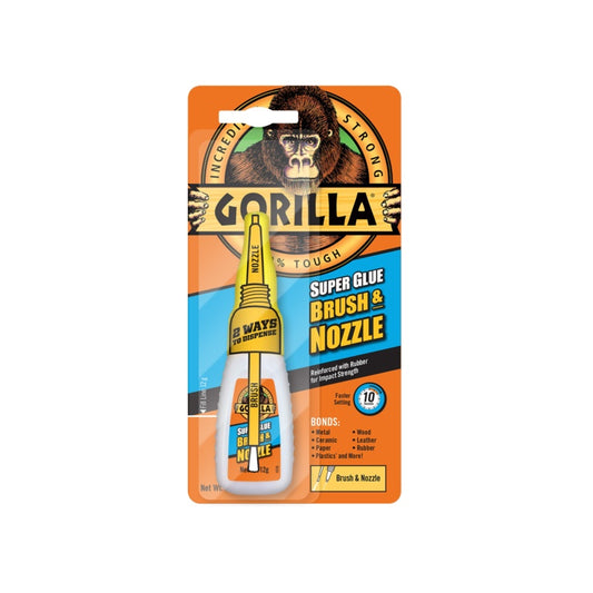 Cepillo y boquilla Gorilla Super Glue 12g