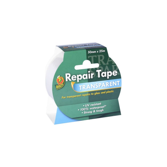 Duck Tape Transparent Repair Tape 50mm x 25m