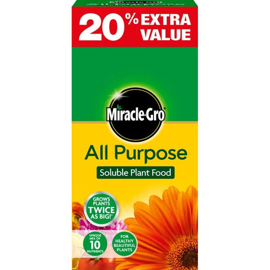 Miracle-Gro® Alimento vegetal multiuso 1 kg más 20 % gratis