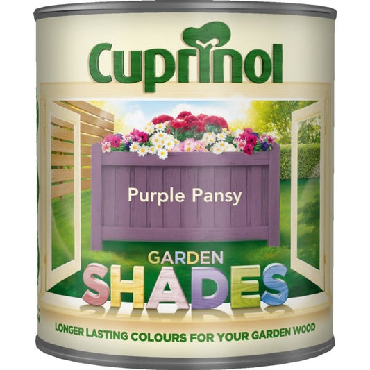 Cuprinol Garden Shades 1L Purple Pansy
