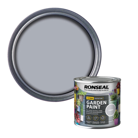 Ronseal Garden Paint 250ml Pebble