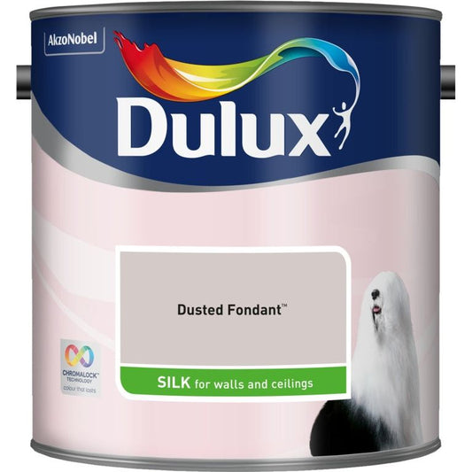 Fondant saupoudré Dulux Silk, 2,5 L