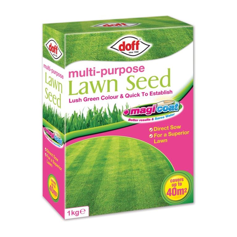 Doff Multi Purpose Magicoat Lawn Seed 1kg