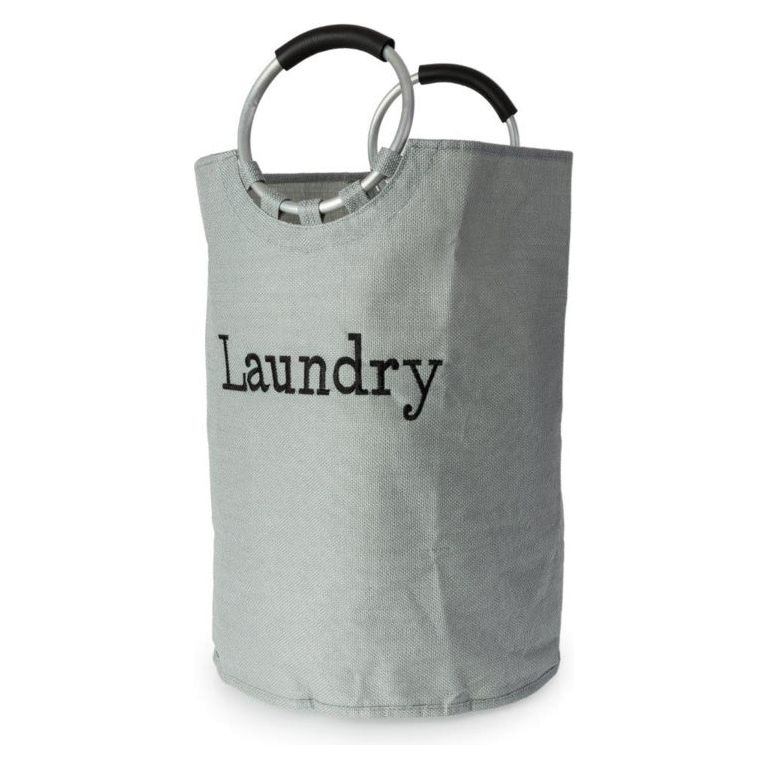 Blue Canyon Laundry Bag Linen Affect Grey