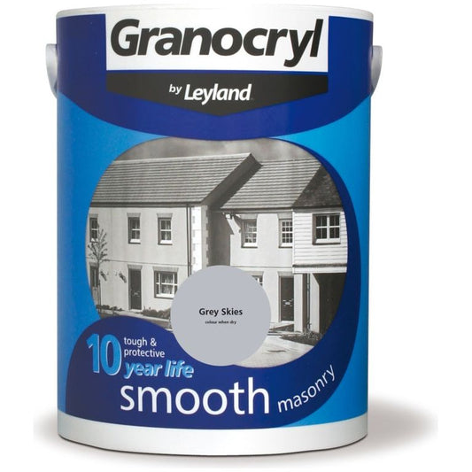 Granocryl Smooth Masonry 5L Grey Skies
