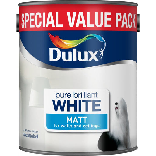 Dulux Mate 3L Blanco Puro Brillante