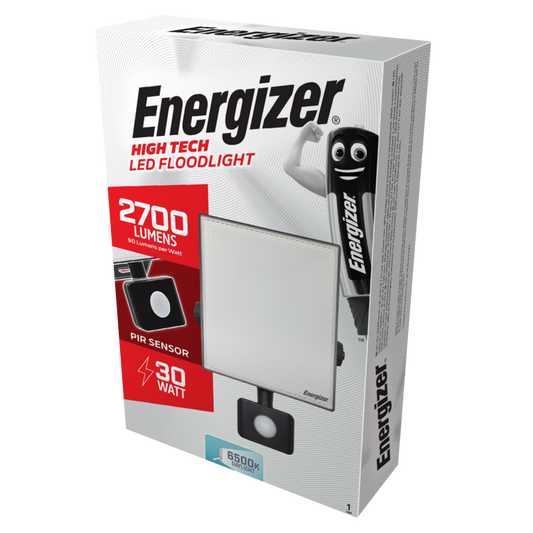 Energizer 30W LED IP44 PIR Floodlight PIR