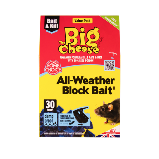 Cebo en bloque para todo clima The Big Cheese 30x10g