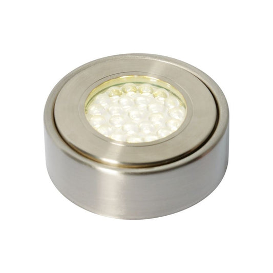Culina Laghetto Lampe d'armoire circulaire à LED à tension secteur 4000k Blanc froid