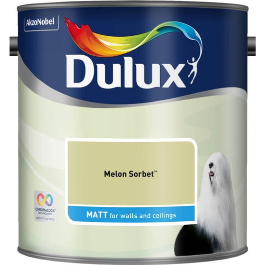 Dulux Matt 2.5L Melon Sorbet