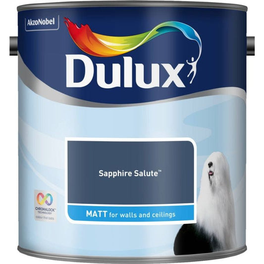 Dulux Matt 2.5L Sapphire Salute