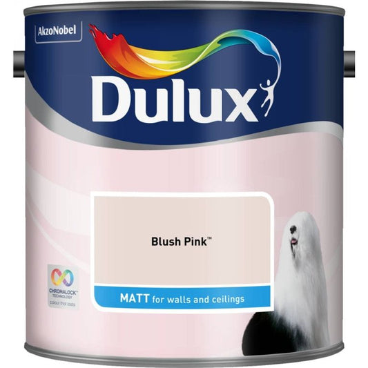 Dulux Matt 2.5L Blush Pink