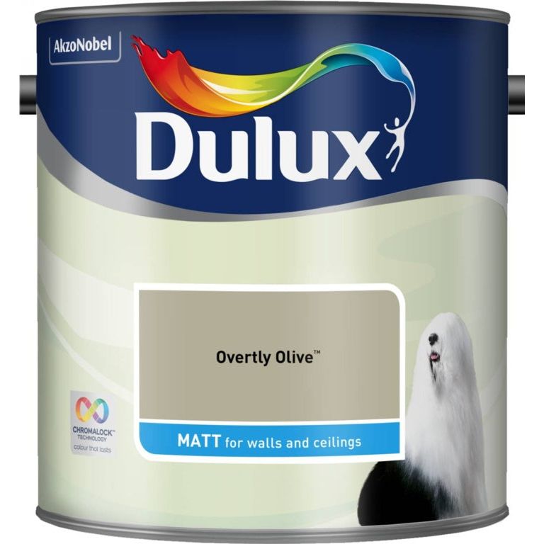 Dulux Matt 2.5L Overtly Olive