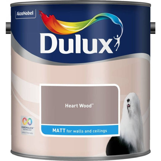Dulux Matt 2.5L Heart Wood