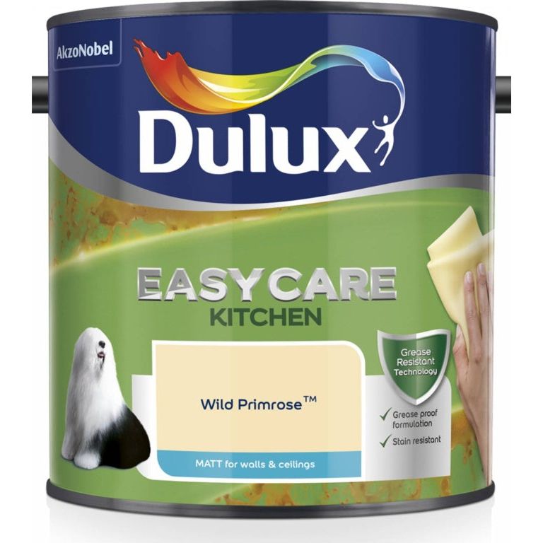 Dulux Easycare Kitchen Matt 2.5L Wild Primrose