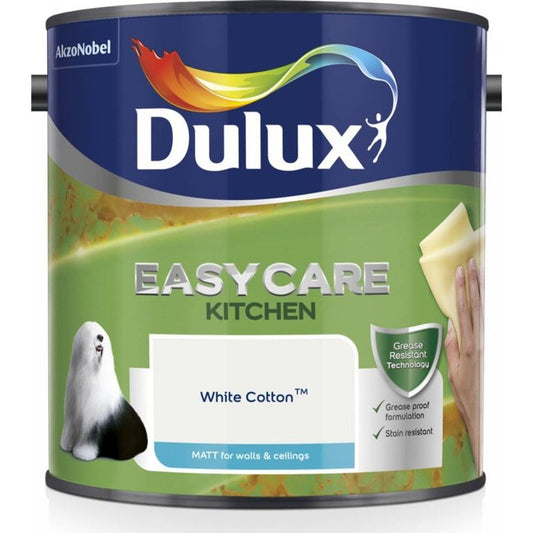 Dulux Easycare Cocina Mate 2,5L Blanco Algodón