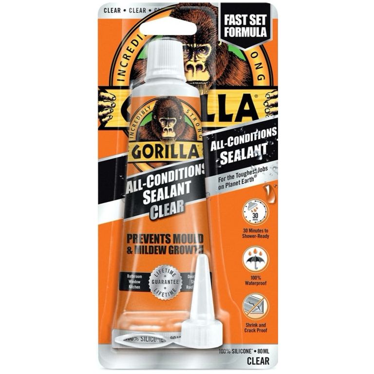 Gorilla Sealant Tube 80ml Clear