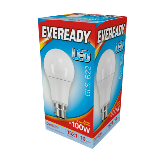 Eveready LED GLS 14w 1560lm Lumière du jour 6500k B22
