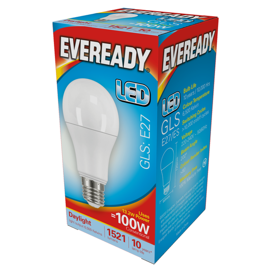 Eveready LED GLS 14w 1560lm Daylight 6500k E27