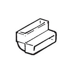 Courbe verticale Manrose 90 degrés 110x54mm